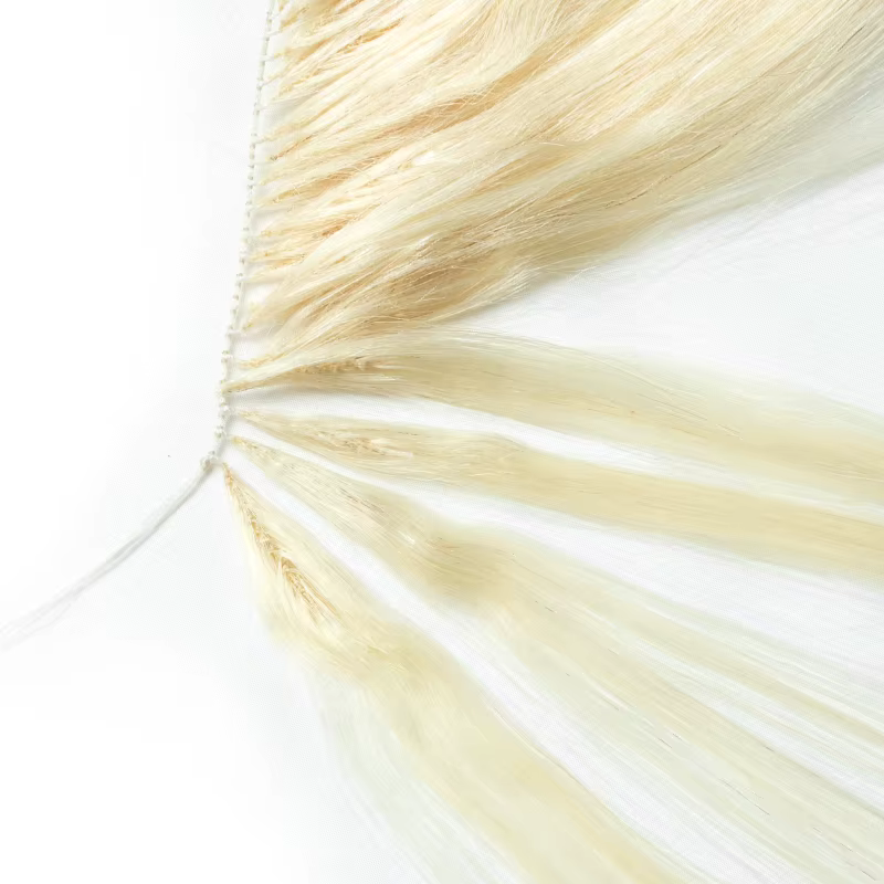 Extensions de cheveux invisibles en plumes