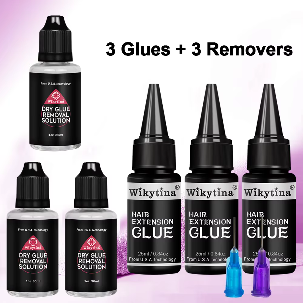 Kit de colle UV pour extensions capillaires