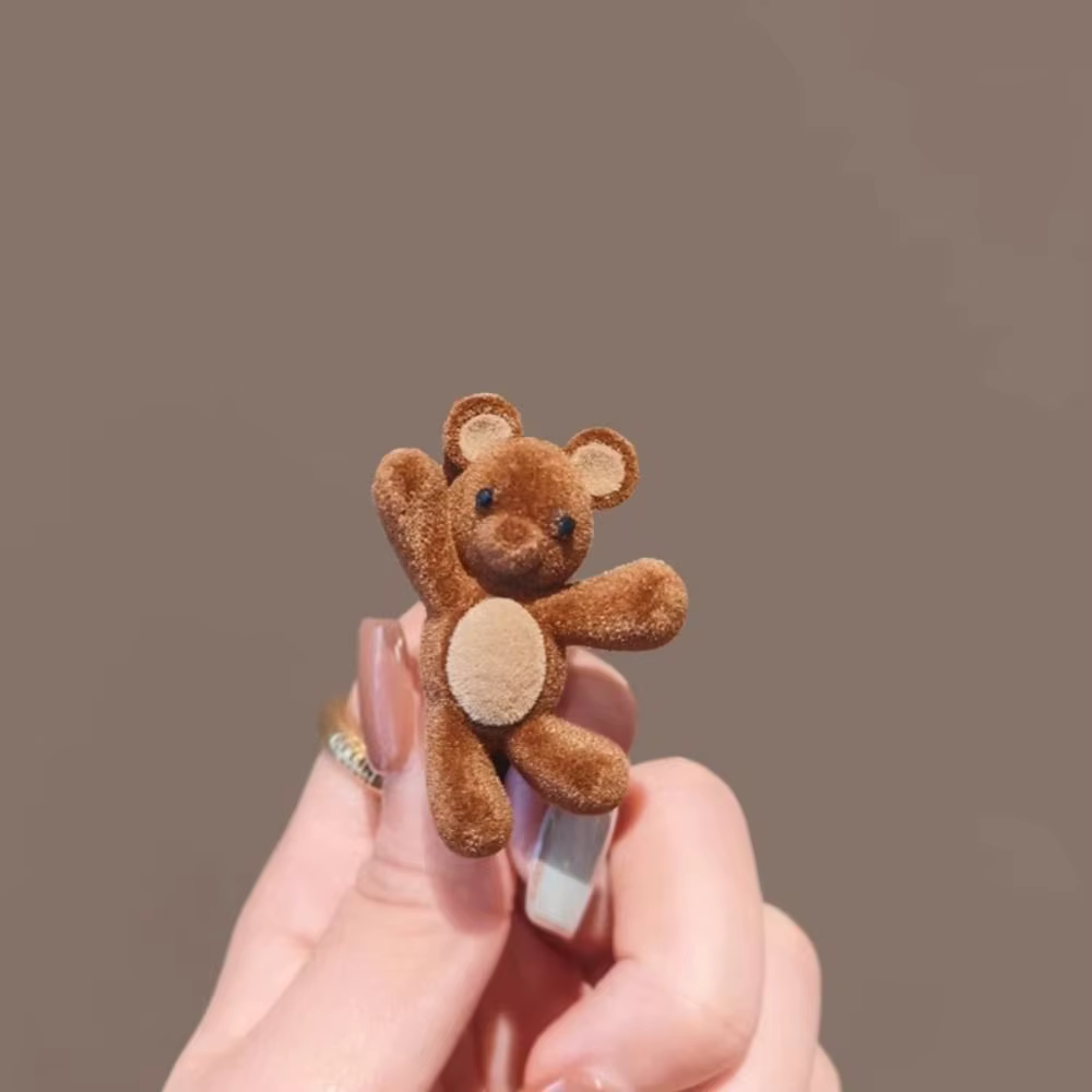 Épingle à cheveux ours de dessin animé
