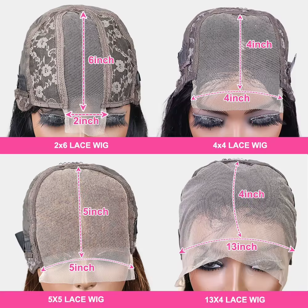 Perruques Bob Courtes Ondulées en Cheveux Humains avec Dentelle Transparente HD 13x4, Densité 180, Perruque à Fermeture 5x5, Perruque Bob Ondulée Effet Mouillé Pré-Pluckée pour Femmes