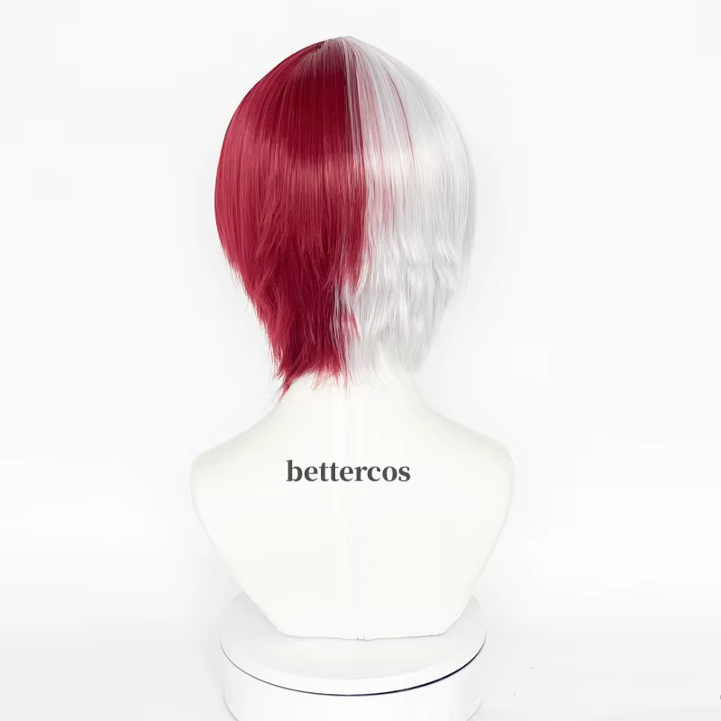 Perruque de Cosplay Boku no Shoto Todoroki Shouto de haute qualité