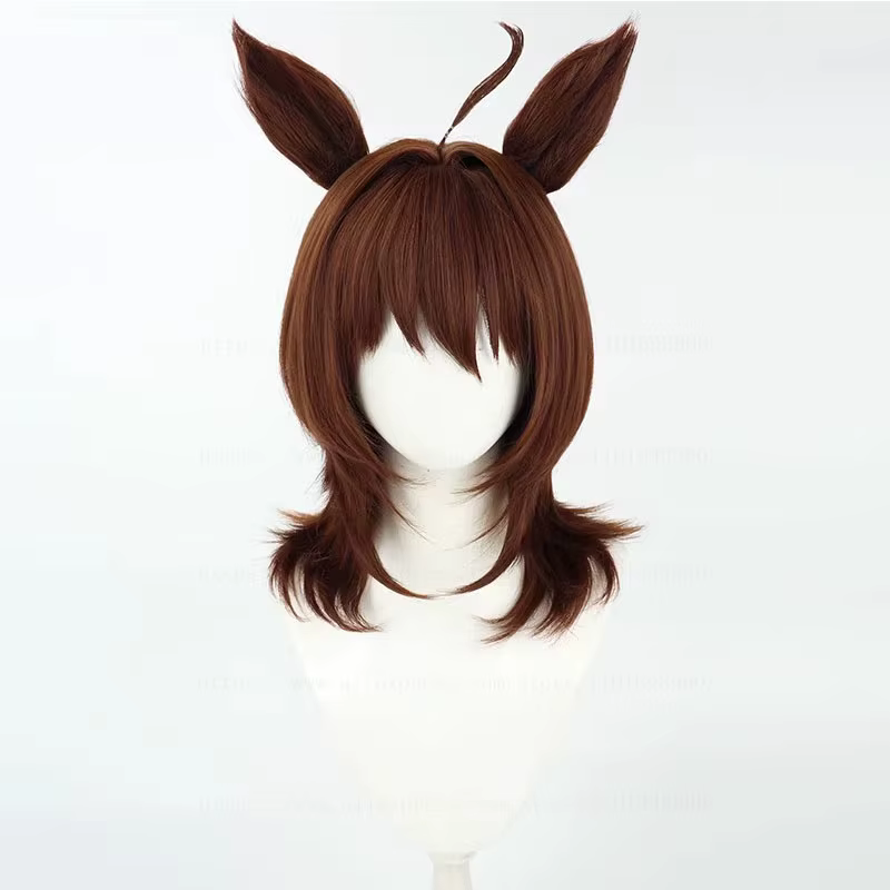 Perruque de Cosplay Uma Musume Pretty Derby Agnes Tachyon