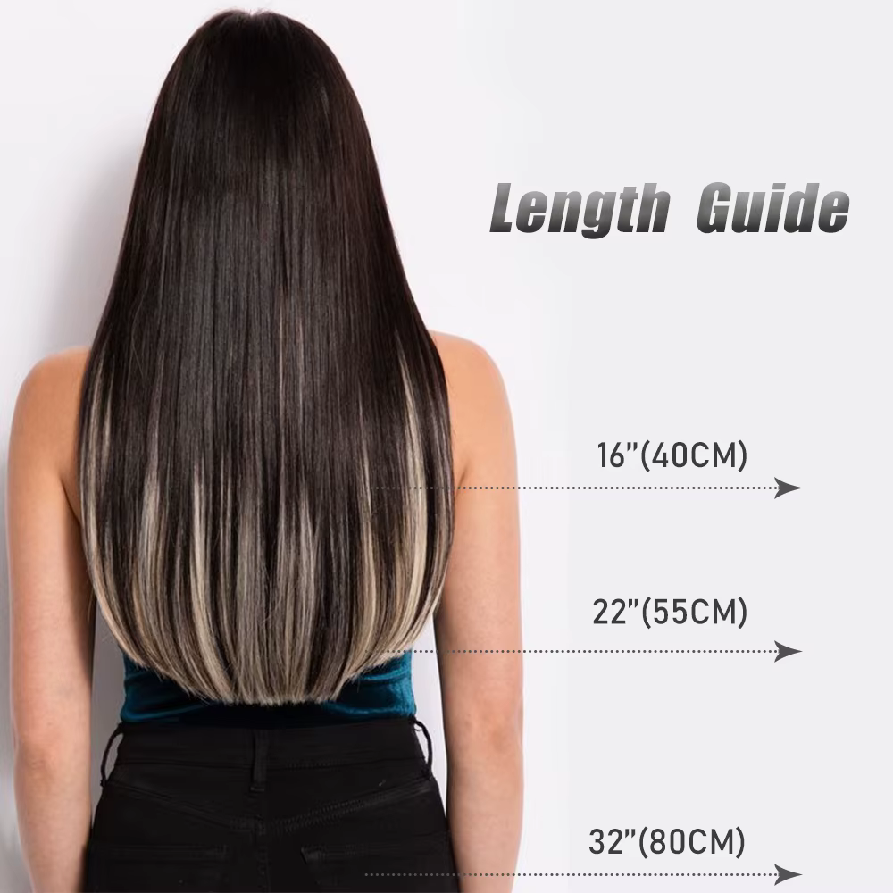 Extensions capillaires synthétiques 80cm