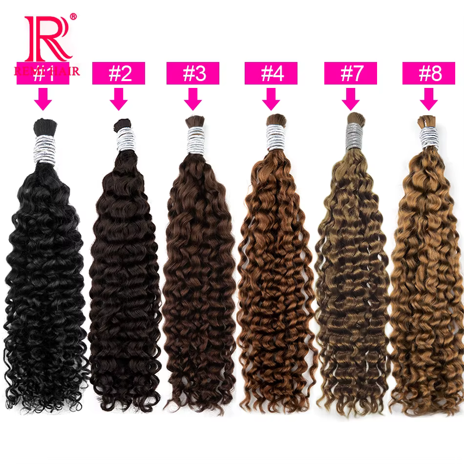 Extensions de cheveux 100% naturels pour tressage