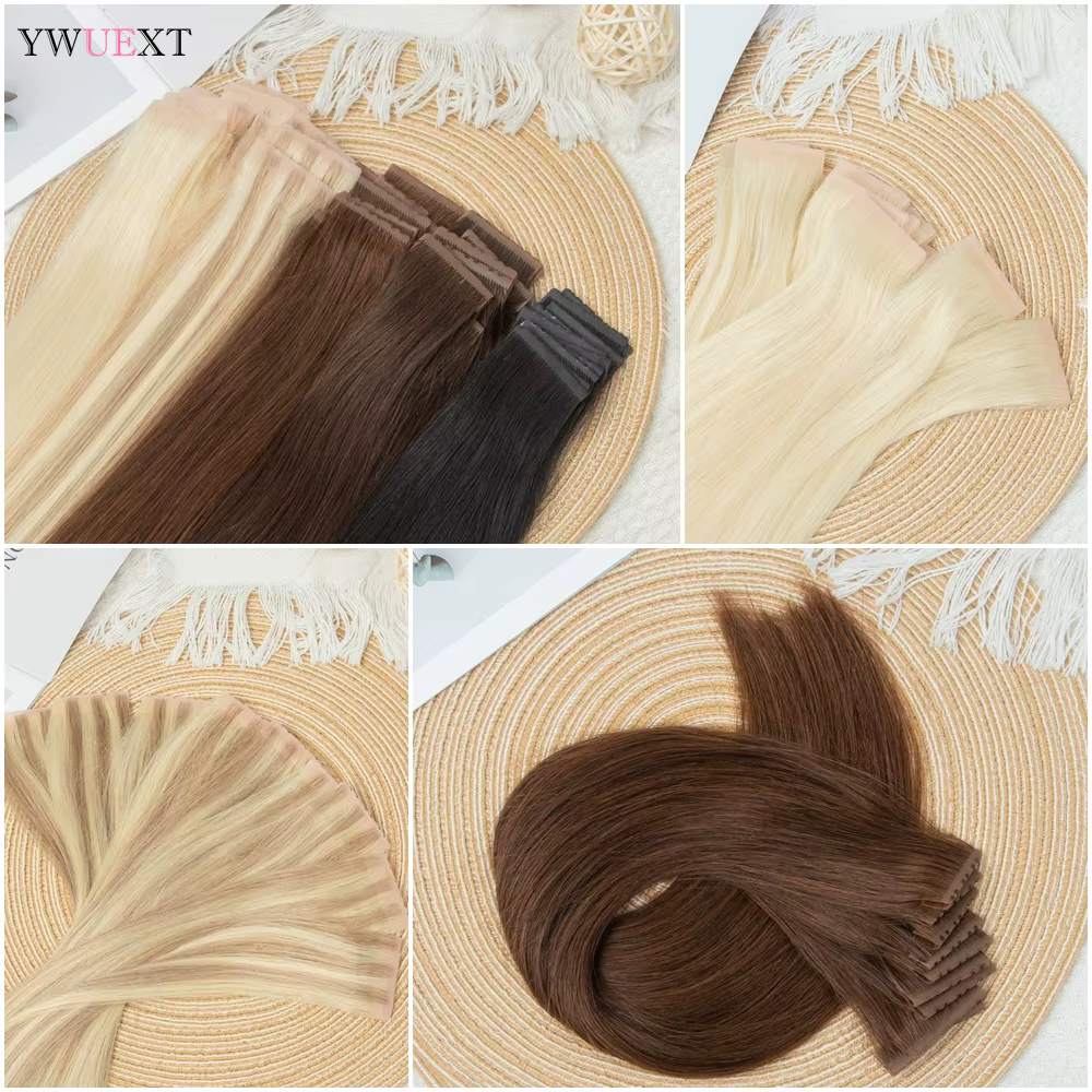 Extensions de cheveux invisibles à double onglets