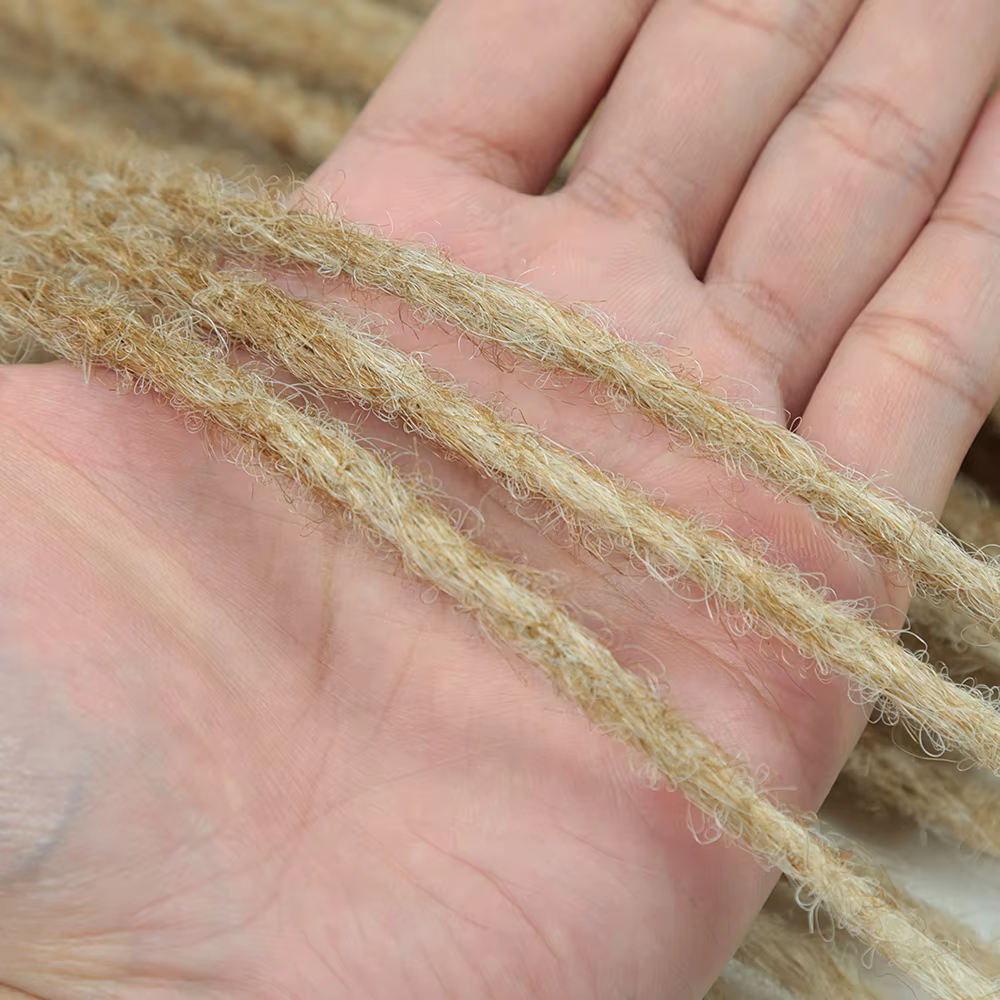 Extensions de dreadlock synthétiques à Double extrémité de 24 pouces