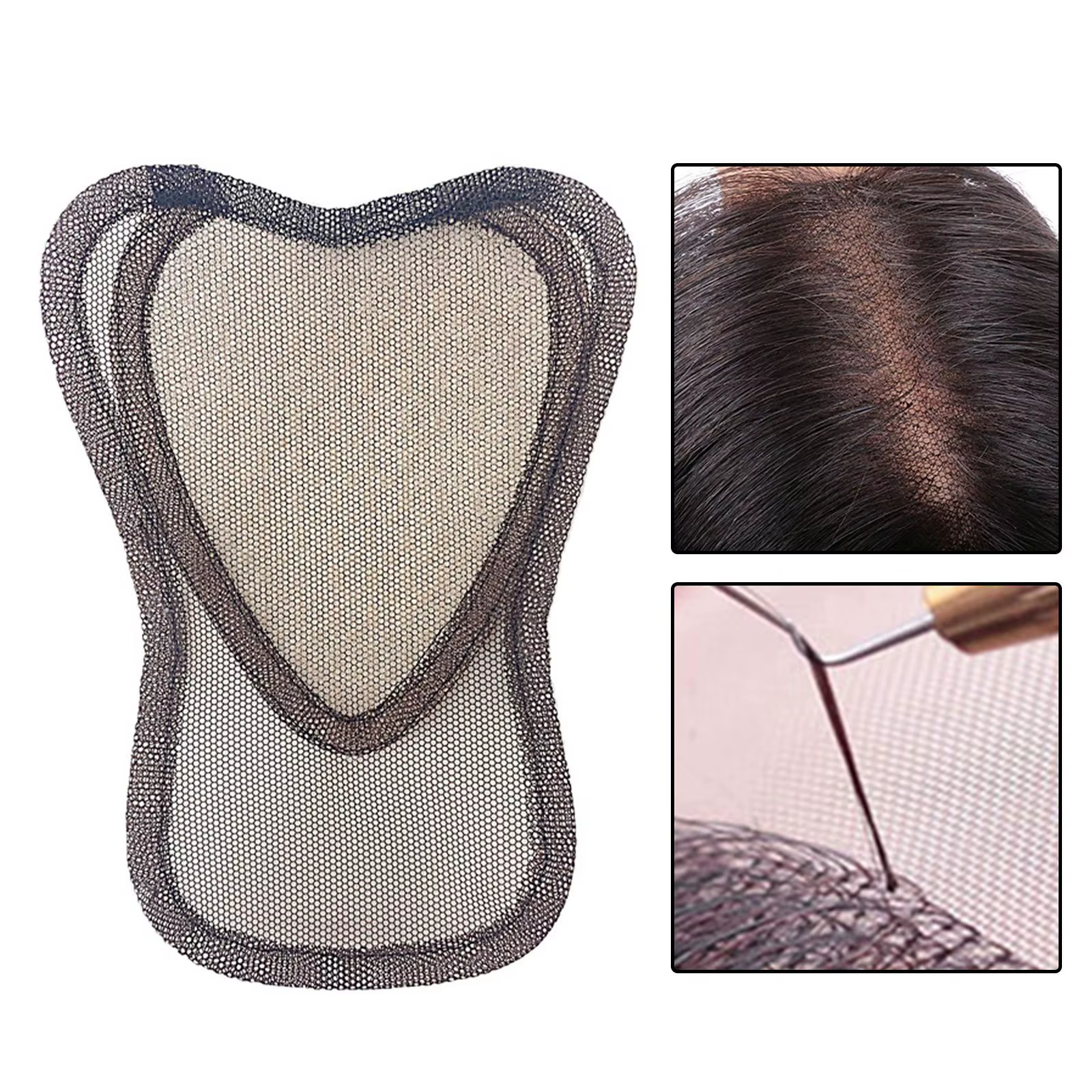 Bonnet de perruque élastique respirant pour cosplay
