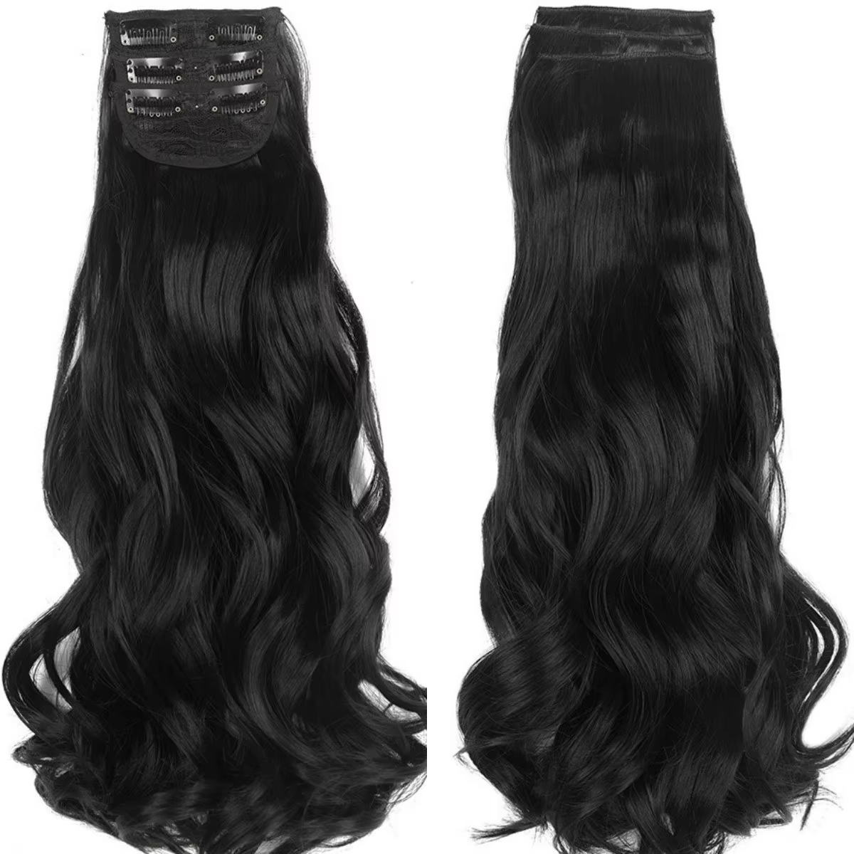 Extensions capillaires synthétiques à clips