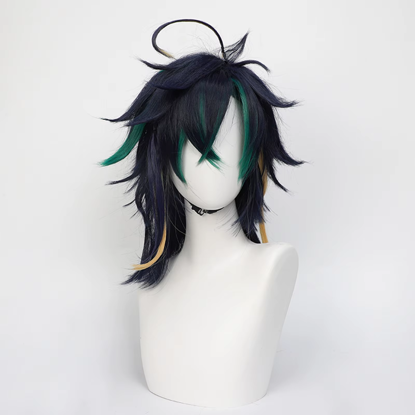 Perruque Anime Kinich, perruques de cosplay Genshin