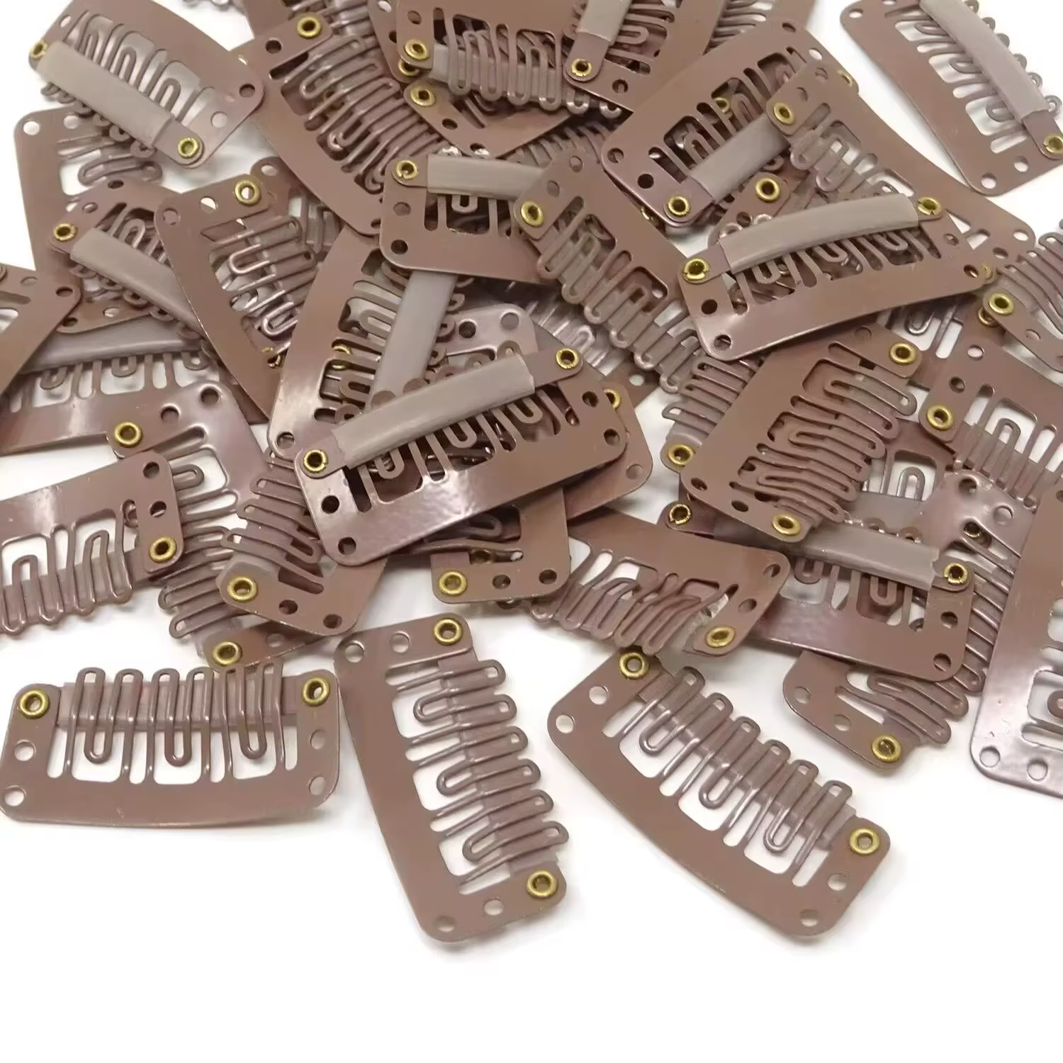 Trames de vrais cheveux à clipser