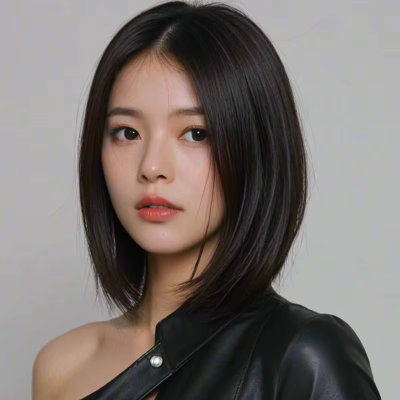 Perruque Bobo noire de 12 pouces – Cheveux synthétiques de haute qualité pour femmes – Style polyvalent