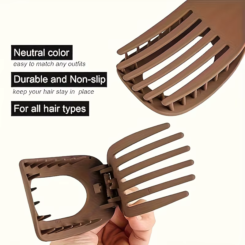 Pinces à cheveux plates mates pour femmes