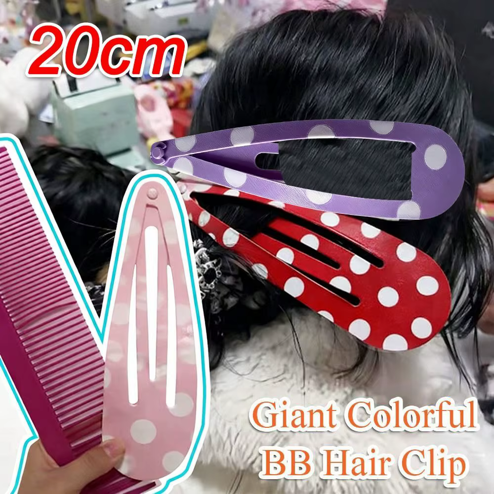 Pince à cheveux géante amusante de 20 cm