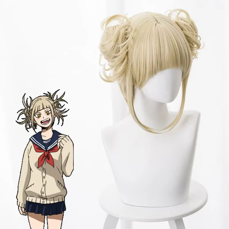 Perruque synthétique Boku No Hero Academia Cross My Body pour cosplay
