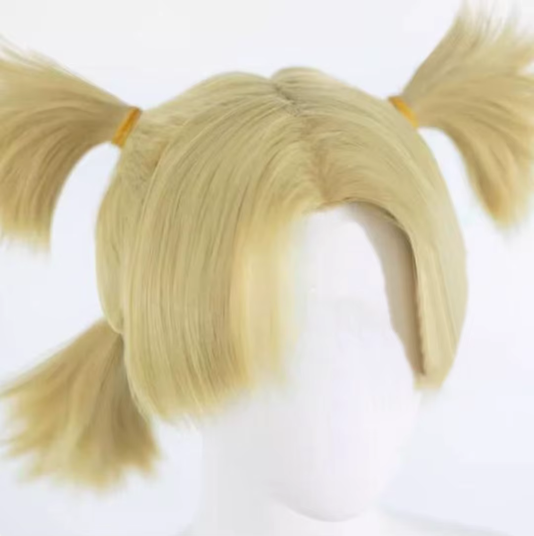 Perruque Cosplay Temari synthétique courte et lisse