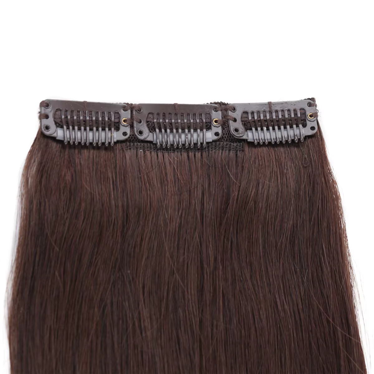 Clip dans les extensions de cheveux