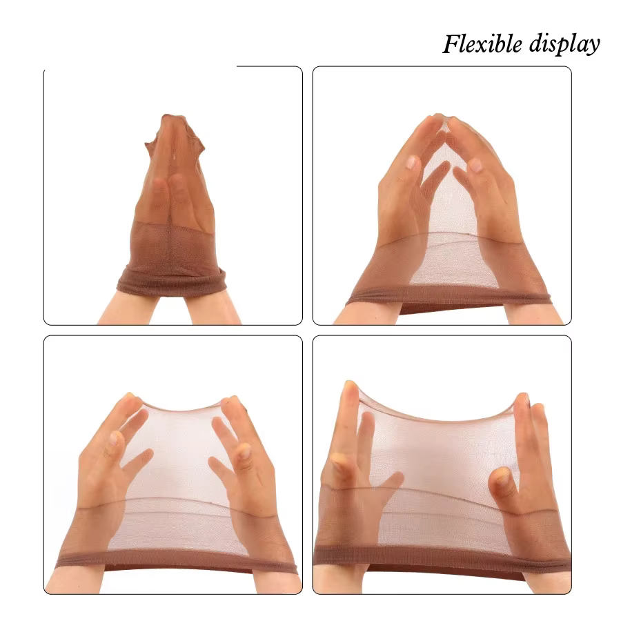 Lot de 2 bonnets de perruque en nylon extensibles, nouveaux arrivages, économiques, pour perruques