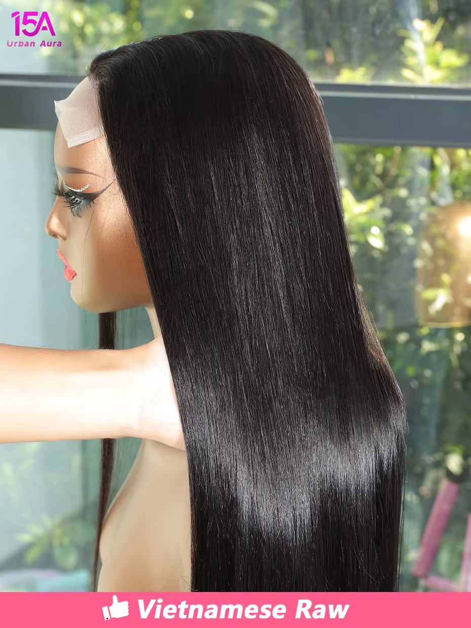 2x6 5x5 perruques sans colle 13x4 13x6 réel Bob 100% perruque de cheveux humains vietnamien brut 15A Transparent Super