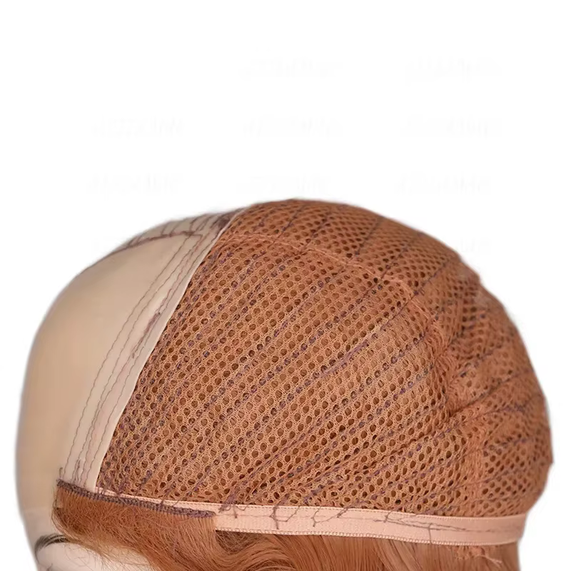 Perruque chauve bouclée pour hommes âgés