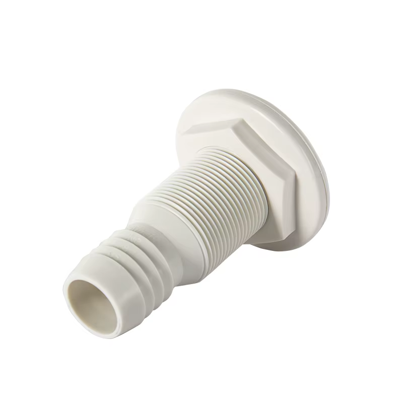 Sortie de Drainage marin sortie de Drainage de cale de Yacht sortie d'eaux usées Marine coque Angle droit sortie noir/blanc