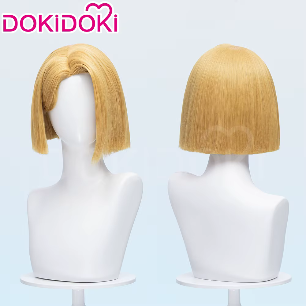 EN STOCK Perruque de cosplay Doreenn Penii Parkerr Doctorr Strangee Starr Lordd Yelenaa White Queenn Foxx Lunaa Game DokiDoki avec bonnet gratuit