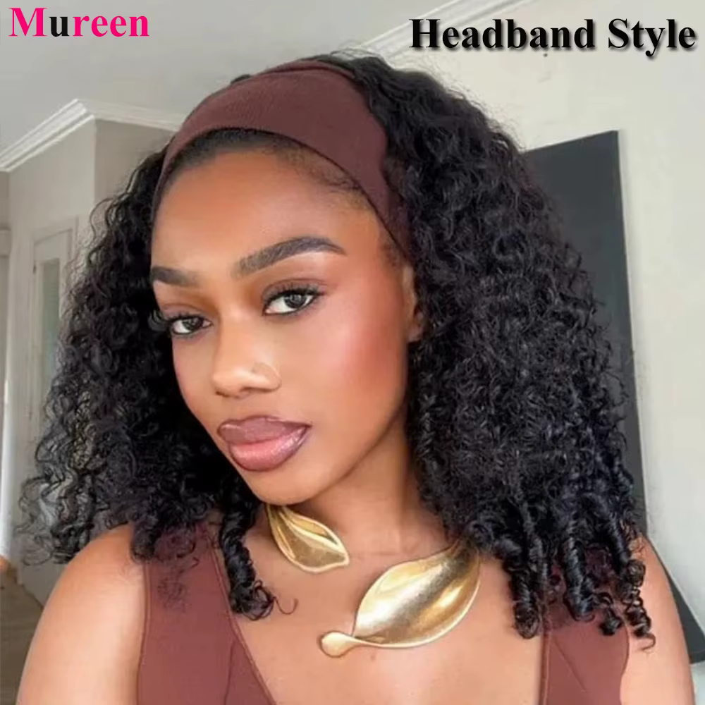 Demi-perruque 100% cheveux humains pour femmes