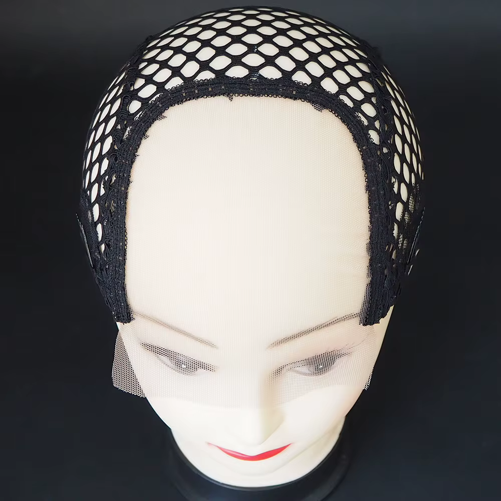 Bonnets de perruque de fermeture de dentelle frontale 4X4 pour fabriquer des perruques de trame