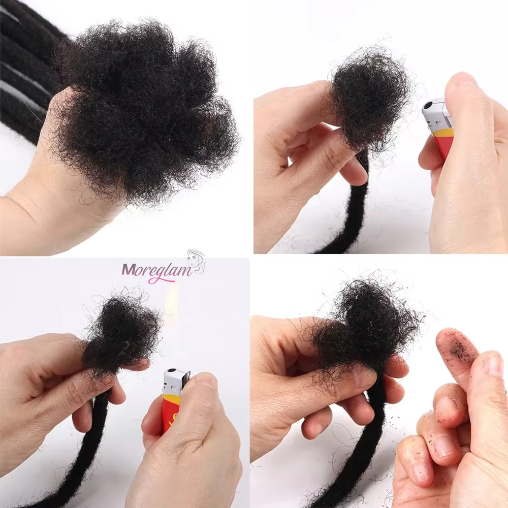 Extensions de cheveux humains Dreadlock
