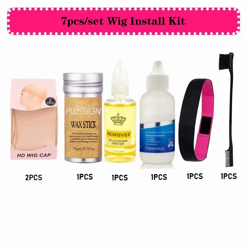 Kit d'installation de perruque Hd