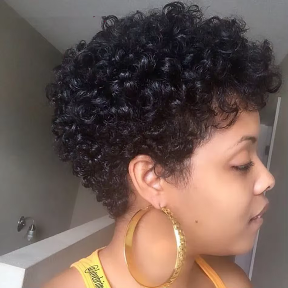 Extensions de cheveux brésiliens bouclés rebondissants paquets