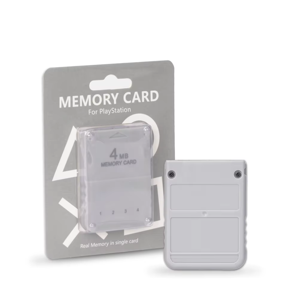Haute42 cartes d'extension de carte mémoire 4 mo adaptées aux consoles de jeu PlayStation1 PS1 PS One jeu de carte mémoire sauvez pour Sony Ps1