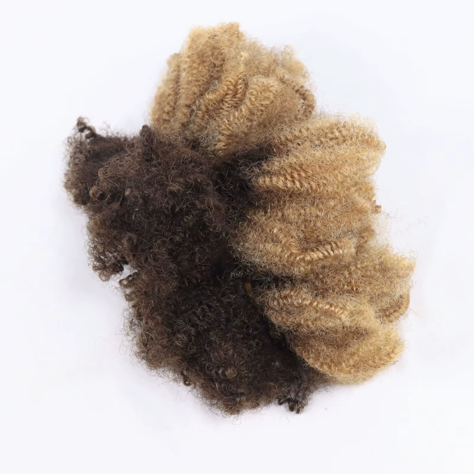 Extensions de cheveux humains Afro crépus bouclés en vrac