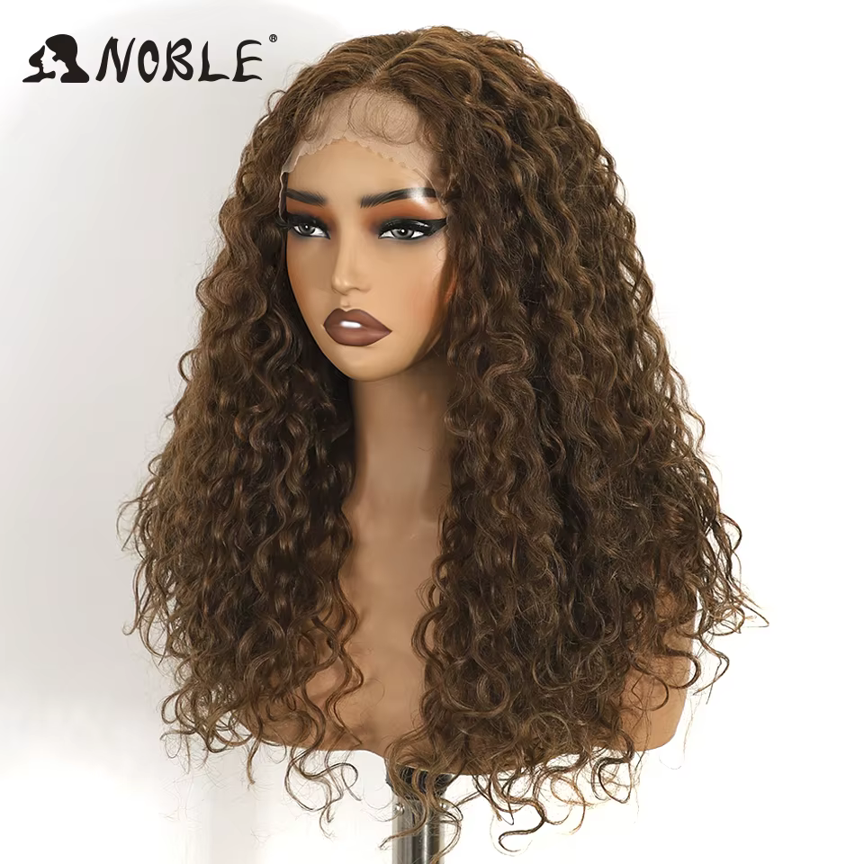 Perruque Lace Front Wig synthétique Noble 22 pouces