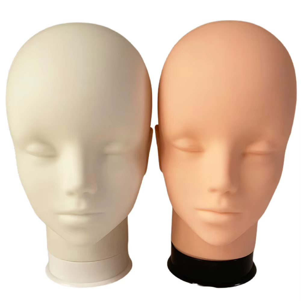 Tête de mannequin pour perruques