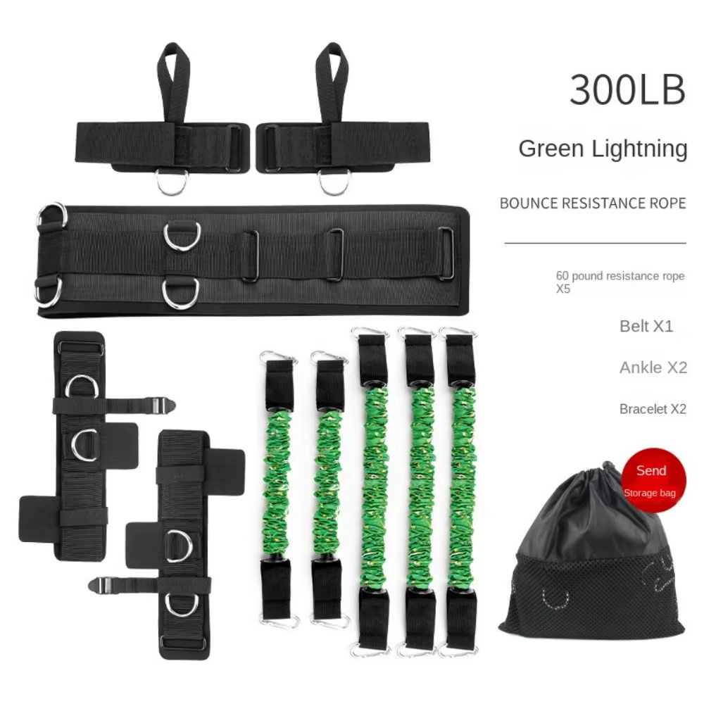 Bande de Résistance Professionnelle pour Entraînement de Boxe, Sangle d'Étirement Portable, Bandes de Résistance pour Améliorer la Puissance, Caoutchouc Élastique