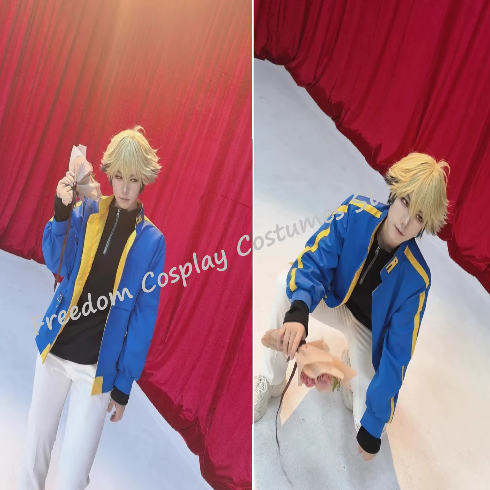 Anime Link Click Liu Xiao Xavier Xia Fei Felix Cosplay Costume perruque manteau décors Halloween carnaval quotidien fête vêtements ensemble complet