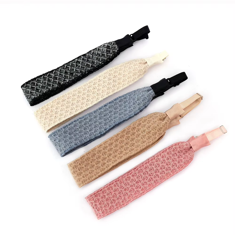 Bandeau à nœud en velours pour enfants