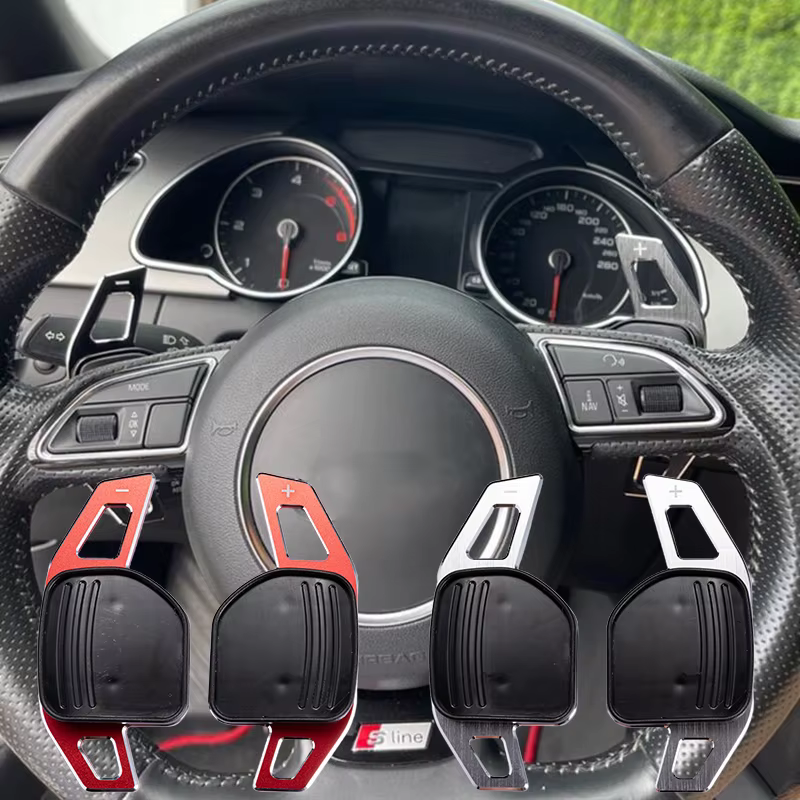 Extension de manette de vitesse au volant, pour Audi A3 S3 8V A4 S4 A5 S5 B8.5 A6 S6 A7 S7 C7 Q5 Q7 2013 2014 2015 2016, nouveau