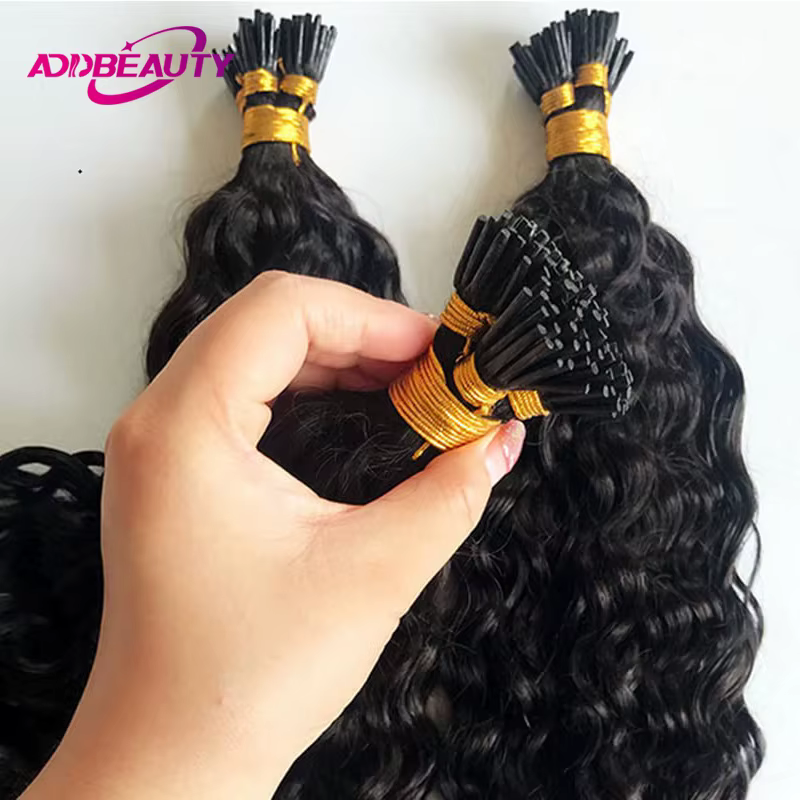 Extensions de cheveux ITip vague d'eau