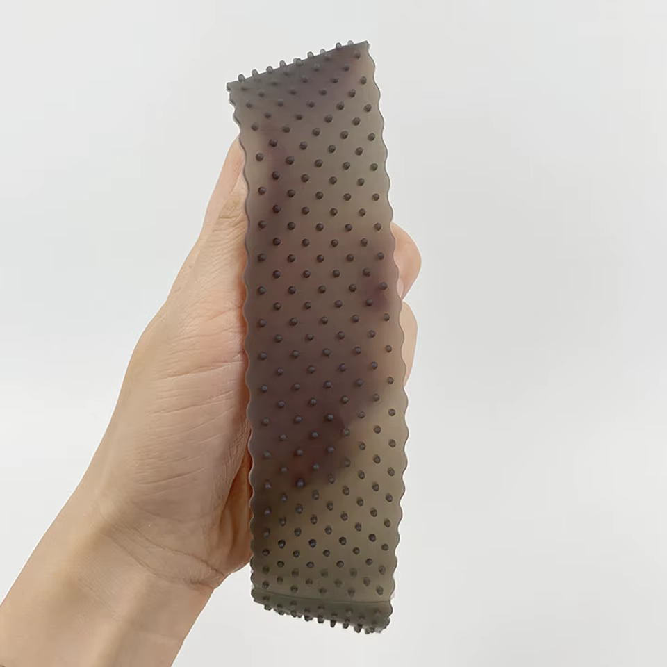 Bandeau en Silicone Transparent antidérapant élastique doux perruque Grip bande réglable femmes