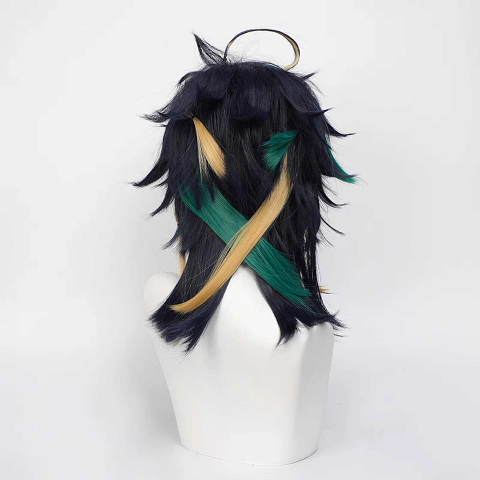 Perruque Anime Kinich, perruques de cosplay Genshin