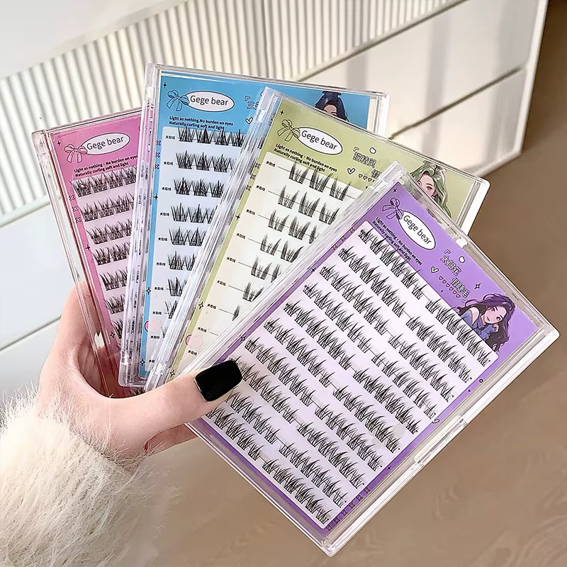 Gege Bear Faux cils sans colle – Application facile en 3 étapes