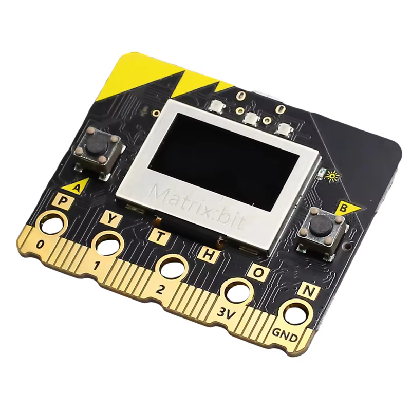 Matrice exquise: carte de développement de bits ESP32 0.96 pouces OLED 2.4G Radio/WIFI/BLE Bluetooth C +/Python/Mind + programma