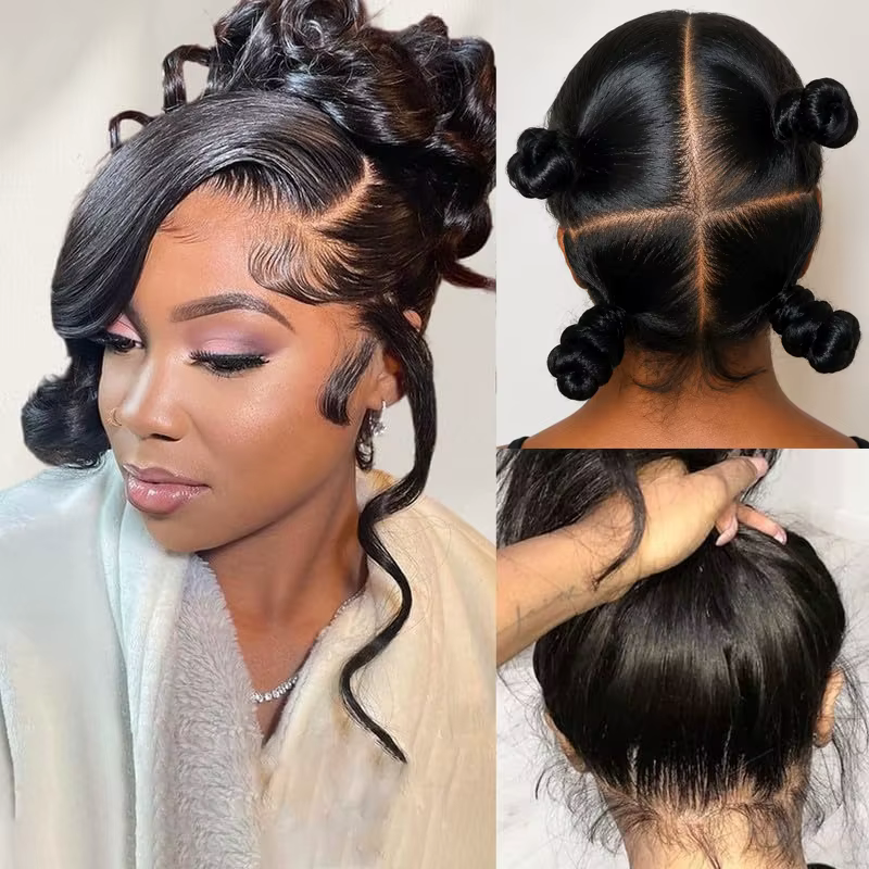 Perruque Lace Front Wig Body Wave 360 HD