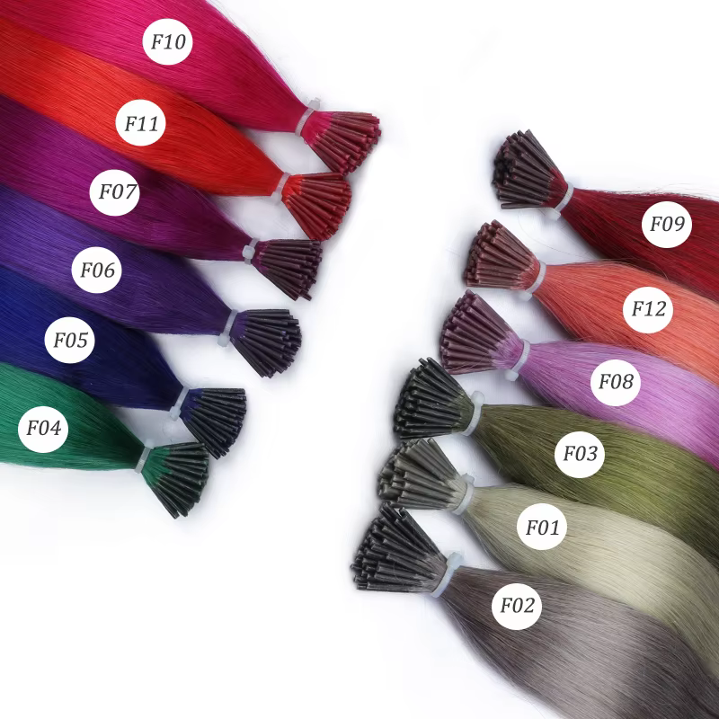Extensions de cheveux à la kératine I-Tip