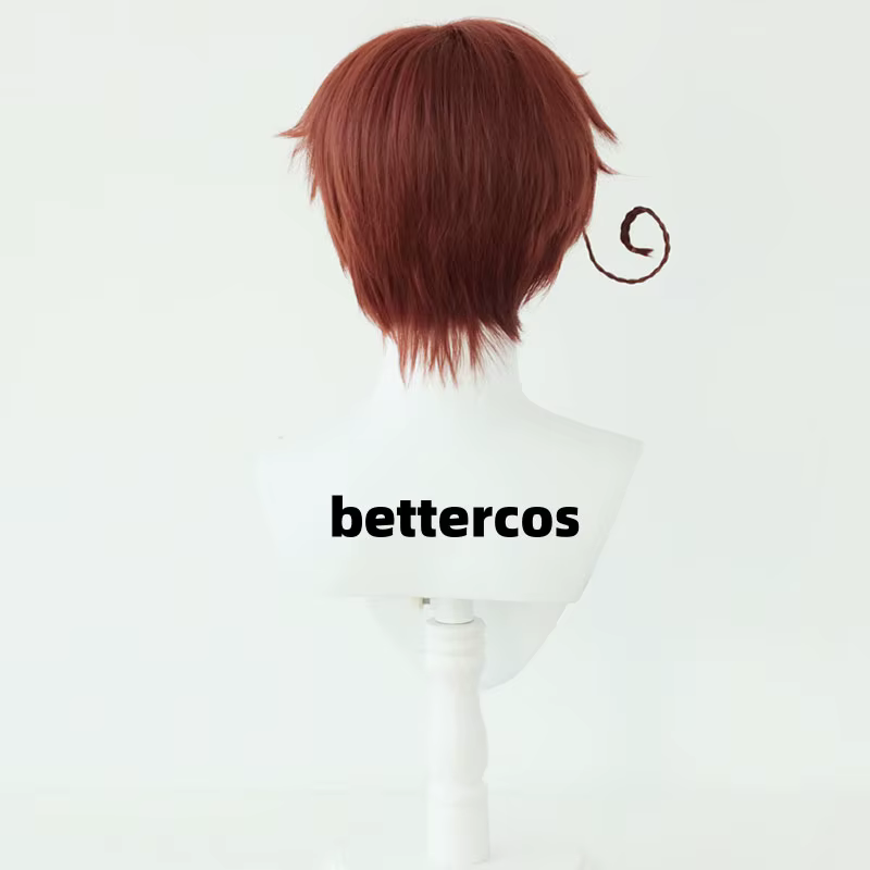 Axis Powers Hetalia perruques sud-aitalie perruque Feliciano Vargas rouge marron Cosplay