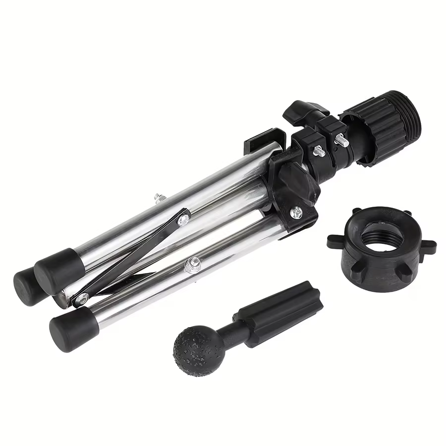 Support de tête de perruque trépied réglable en hauteur