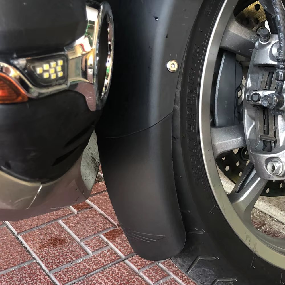 Extension de garde-boue de moto, couvercle de protection contre les éclaboussures de boue, Extension de garde-boue avant pour Honda Goldwing GL1800 2018 – 2023 Gold Wing GL 1800