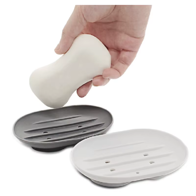HORegina-Support de vaisselle en caoutchouc de silicone, économiseur de support, épurateur d'éponge, douche, bar
