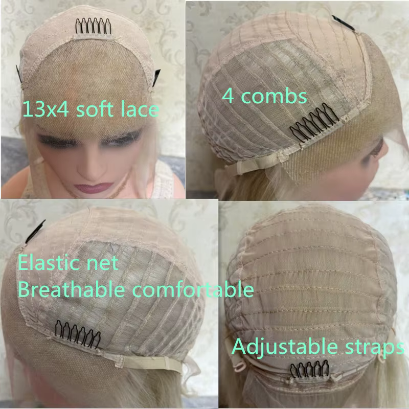 Perruque Lace Front Wig synthétique sans colle HD